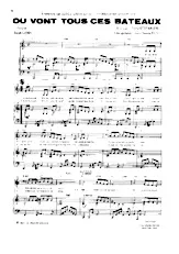 download the accordion score Où vont tous ces bateaux (Arrangement de Jean-Claude Petit) (Pop) in PDF format