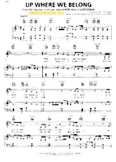 descargar la partitura para acordeón Up where we belong (Du Film : An officer and a gentleman (Chant : Jennifer Warnes & Joe Cocker) (Slow) en formato PDF