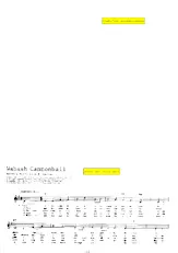scarica la spartito per fisarmonica Wabash Cannonball (Chant : Johnny Cash) (Marche Country) in formato PDF