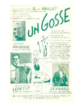 scarica la spartito per fisarmonica Un Gosse (Enregistré par : André Pasquier / Raymond Lepetit / Seynard et Son Orchestre) (Tango Rythmé) (Piano) in formato PDF
