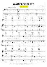 download the accordion score Waltz for Debby (Chant : Monica Zetterlund) (Valse) in PDF format