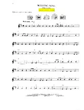 télécharger la partition d'accordéon Wedding song (There is love) (Rumba) au format PDF