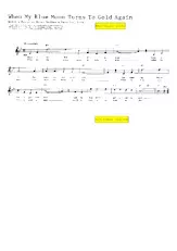 scarica la spartito per fisarmonica When my blue moon turns to gold again (Chant : Merle Haggard) (Slow Fox-Trot) in formato PDF