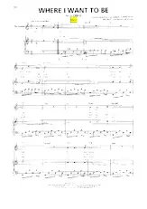 descargar la partitura para acordeón Where I want to be (Du Film : Chess) (Valse) en formato PDF