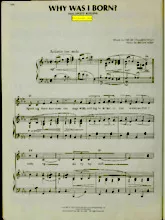 descargar la partitura para acordeón Why was I born (Du Film : Sweet Adeline) (Chant : Ella Fitzgerald) (Slow) en formato PDF