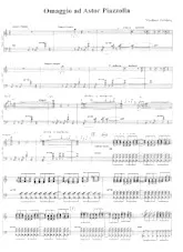 télécharger la partition d'accordéon Ommagio Ad Astor Piazzolla au format PDF