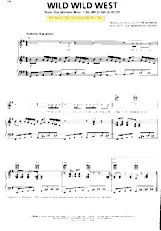 scarica la spartito per fisarmonica Wild wild West theme (Chant : Will Smith avec Dru Hill & Kool Mo Dee) in formato PDF