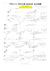 télécharger la partition d'accordéon You'll never walk alone (Du Film : Carousel) (Interprètes : Gerry & The Pacemakers) (Slow Rock) au format PDF