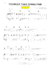 télécharger la partition d'accordéon Younger than springtime (Du Film : South Pacific) (Chant : Frank Sinatra) (Slow) au format PDF