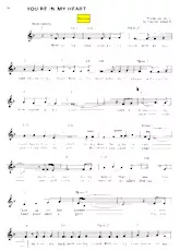 télécharger la partition d'accordéon You're in my heart (Rumba) au format PDF