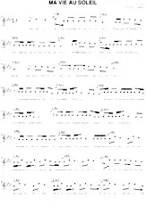 download the accordion score Ma vie au soleil in PDF format