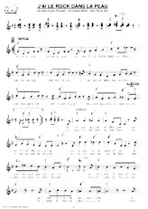 scarica la spartito per fisarmonica J'ai le rock dans la peau (Rock and Roll) in formato PDF
