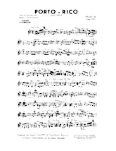 télécharger la partition d'accordéon Porto Rico (Sur la chanson de Albert Carbonnel) (Paso Doble) au format PDF