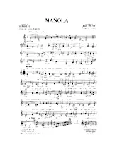 scarica la spartito per fisarmonica Mañola (Arrangement : André Cuiret) (Rumba Boléro) in formato PDF