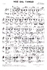 télécharger la partition d'accordéon Voz del Tango (Orchestration Complète) au format PDF