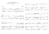 télécharger la partition d'accordéon La Julie jolie (La chanson d'un gars qu'a mal tourné) (Chant : Edith Piaf) au format PDF