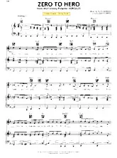 download the accordion score Zero to hero (Du Film : Hercules) (Chant : Ariana Grande) (Swing Rock) in PDF format