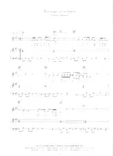 scarica la spartito per fisarmonica Il voyage en solitaire (Chant : Alain Bashung) (Slow) in formato PDF