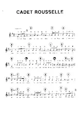 download the accordion score Cadet Rousselle (Chanson Populaire Française) in PDF format