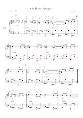 descargar la partitura para acordeón Os Bons Amigos (Paso Doble) en formato PDF