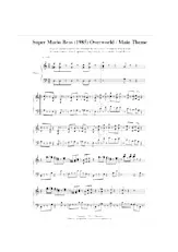télécharger la partition d'accordéon Super Mario Bros Overworld / Main Theme (Arrangement : Joseph Karam) (Piano) au format PDF