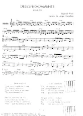 scarica la spartito per fisarmonica Desesperadamente (Arrangement Jorge Ronaldo) (Boléro) in formato PDF