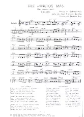 scarica la spartito per fisarmonica Diez minutos más (Dez minutos mais) (Arrangement : Ewaldo Ruy) (Boléro) in formato PDF