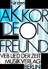 télécharger la partition d'accordéon Pour un ami accordéon (Mélodies d'opérette / d'opéra / de balet / de divertissement) (Für den Akkordeonfreund) (Melodien aus Operette / Oper / Balet / Unterhaltung) (Arrangement : Erich Scheffler) (Accordéon) (86 Titres)  au format PDF