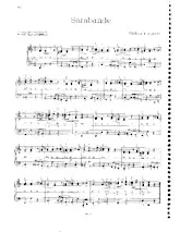 descargar la partitura para acordeón Sarabande (Arrangement pour accordéon de Mario Mascarenhas) en formato PDF