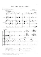 télécharger la partition d'accordéon Bye Bye Blackbird (Arranged for Accordions I / II / III and Bass by Ivor Beynon) au format PDF