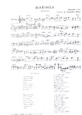 descargar la partitura para acordeón Marimba (Arrangement : Castello Netto) (Boléro) en formato PDF
