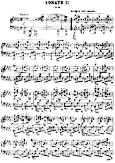 télécharger la partition d'accordéon Sonate n°2 / in B flaut minor (Sonata n°2 / in B flaut minor) (op 35) (Piano) au format PDF
