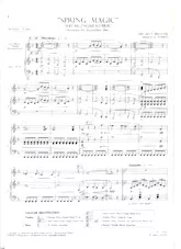 download the accordion score Spring Magic (Frühlingszauber) (Ouverture pour duo d'Accordéons) (Arrangement : Graham Romani) in PDF format