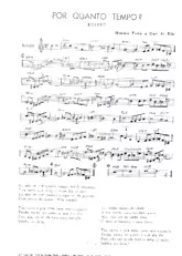 download the accordion score Por quanto tempo (Boléro) in PDF format