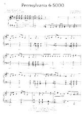 télécharger la partition d'accordéon Pennsylvania 6-5000 (Arrangement : Thomas Fats Waller) (Piano) au format PDF