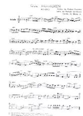 scarica la spartito per fisarmonica Que Murmuren (Arrangement : Gioia Jr) (Boléro) in formato PDF