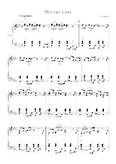 descargar la partitura para acordeón Mon mec à moi (Bayan) en formato PDF