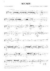 descargar la partitura para acordeón Accade (Slow) en formato PDF