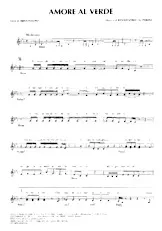 download the accordion score Amore al verde (Bossa) in PDF format