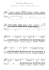 scarica la spartito per fisarmonica The Show Must Go On (Chant : Queen) (Piano) in formato PDF