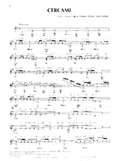 descargar la partitura para acordeón Cercami (Slow) en formato PDF