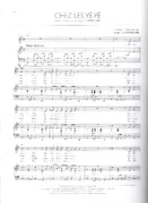 download the accordion score Chez les yé-yé (Blues) in PDF format