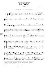descargar la partitura para acordeón Ricordo (Valse) en formato PDF