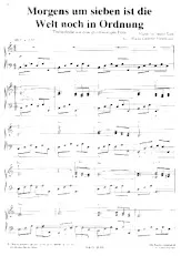 download the accordion score Morgens um sieben ist die Welt noch in Ordnung (Arrangement : Hans Günter-Heumann) in PDF format