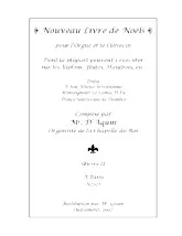 download the accordion score Nouveau livre de Noëls pour l'orgue et le clavecin in PDF format