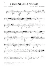 descargar la partitura para acordeón I ragazzi nella Pioggia (Rumba) en formato PDF