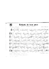 download the accordion score Enfants de tous pays (Marche) in PDF format