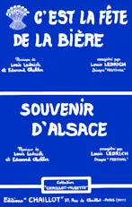 descargar la partitura para acordeón C'est la fête de la bière (Valse Alsacienne) en formato PDF