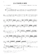 descargar la partitura para acordeón La favola mia (Slow) en formato PDF