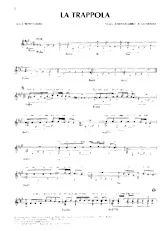 descargar la partitura para acordeón La Trappola (Samba) en formato PDF